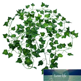 6/4/2/1Pcs 240cm Hanging Artificial Green Leaf Garland Ivy Vine Foliage Fake Plants Party Wedding Garden Home Decoration Factory price expert design Quality Latest