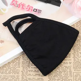 fashion design simple cycling wear dust mask unisex black white adult face masks can be washed and reused