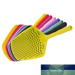 justdolife 1pc Kitchen Nylon Soup Spoon Ladle Anti-scald Skimmer Strainer Fry Food Mesh Portable Filter Home Kitchen Tool