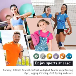 4 Piezas Cinta Pelo Deporte,Diadema Deportiva Elasticas para Mujer  Hombre,Bandas Absorbe el Sudor para Running Fitness Yoga Ciclismo Jogging  Voleibol