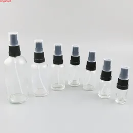 500 x 10ml 20ml 30ml 30ml 50ml 100ml透明な透明なガラス香水ボトルを改ざんします