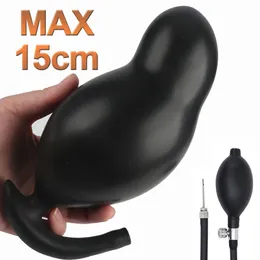 دسار الشرج Grande Inflvl Duplo-Camada، Brinqudo sxyual xpansvl، massagador d prstata، dilatador، التوصيل الفقرة mulhrs h