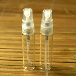 20 szt 3ml / 2ml 5ml 10ml Mini Clear Glass Spray Bottle Puste śliczne atomizer perfum do czyszczenia, podróży, olejków eterycznych,