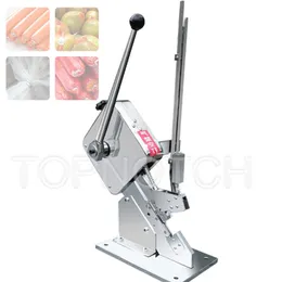 Professional U-Shape Sausage Button Ham Sealing Machine Manual Sausages Casing Clipper Clipping Maker