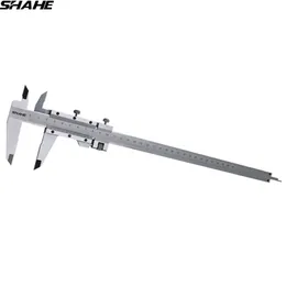 Shahe 150/200 / 300mm 0.02 ملم Vernier الفرجار الفولاذ المقاوم للصدأ أداة قياس 300MM 210810