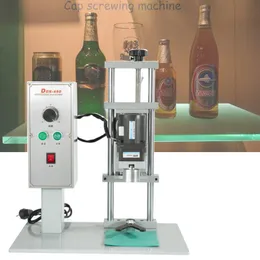 Pół-automatycznyDesktop medyczne butelki Capping Machine Chemiczne Kosmetyczne Kosmetyczne Okrągły Perfumy Sok Wyrok Capping MachineBottle Capping Machine