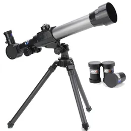 20X / 30X 40X Astronomical Telescope Kids HD Night Vision Monocular with Tripod 2 Eyepiece Tool