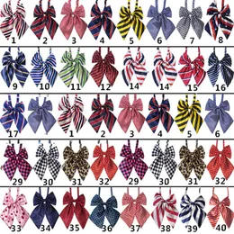 200pc/lot Dog Apparel New Colorful Handmade Adjustable puppy Pet butterfly Bow Ties Neckties Grooming Supplies L02