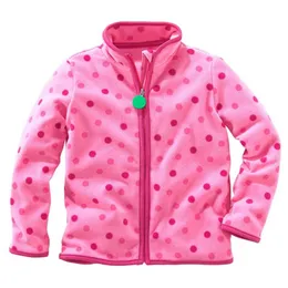 SpringAutumn Barn Jackor Coats Baby Boys Girls Fleece Söt kläder Kids Fashion Sweater 211011
