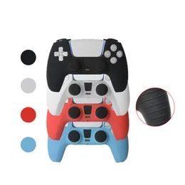 Gamepad Silicone Non-slip Protective Case Suitable For Playstation5 Accessories PS5 Controller Nonslip Cover Thumb Grip Cap