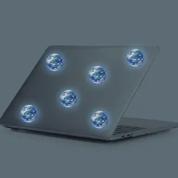 Adesivos de janela adesivos de parede luminosos quarto de estar 1pcs azul home planet DIY Earth 30 30cm decoração planetária à prova d'água