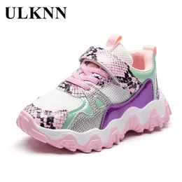 MudiPanda Spring/Autumn Kids Sports Shoes For Girls Children's Sneakers Fashion Casual Chaussure Enfant 210308