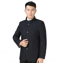 Mandarin collar blazer uk top
