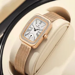 Женские часы мода кварцевые часы дамы топ роскошный лучший бренд водонепроницаемый дам кварцевый наручные часы Relógio Feminino