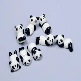 200pcs/lot Ceramic Panda Chopsticks Stand Holder Spoon Fork Knife Rest Rack Restaurant Table Desk Decor