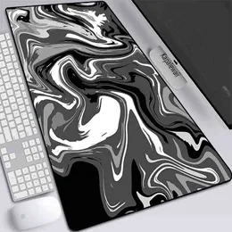 Strata Liquid Gaming Mouse Pad Mousepad Gamer Desk Mat XXL Keyboard Large Carpet Computer Surface For Accessories Ped Mauspad G220304