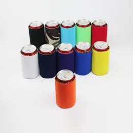 Mixed Color Neoprene Stubby Holder Beer Can Bottle Cooler Picnic Cooler Bags For Wine Food Cans Wedding School Party