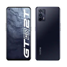 Cellulare originale Oppo Realme GT Neo 2T 5G 12GB RAM 256GB ROM Octa Core MTK Dimensity 1200 AI 64MP HDR NFC Android 6.43" ID impronta digitale a schermo intero Face Smart Cellphone