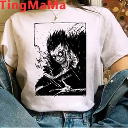 Death Note Shinigami Ryuk Tshirt Kobiety Para Ubrania Druku W Rocznika Trójniki Graficzne Kobiety Ulzzang Top Tees Tshirt Estetyczny X0621