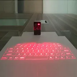 Mini bärbar laser virtuellt projektion tangentbord och mus till Tablet PC i lager