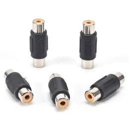 RCA Female to Female Jack Audio Coupler Barrel Joiner Adapter Connector