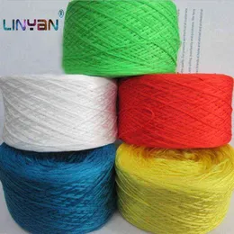 1PC 500g Hand knitting wool yarn Pure color Crochet thread for knitting Mercerized cotton thread Machine embroidery thread ZL68 Y211129