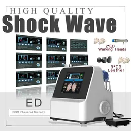 Skönhetsmaskin Shock Wave Therapy Machine Power Vibrator ED elektromagnetisk extrakorporeal analgetisk massager