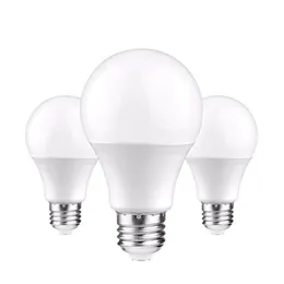 Lampade a lampadina a LED E27 Lampadine 110V 220V Smart IC 3W 5W 7W 9W 12W 15w 18W 22W alta luminosità Lampada Bombillas