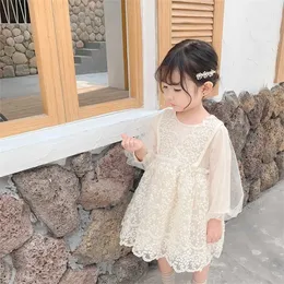 Milancel Dresses for Girls Clothing Lace Style Princess Party Dress Elegant Girl Costume 211027