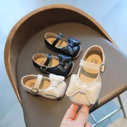 Scarpe da ballo in pelle per bambini da bambina per bambina, principessa, scarpe da ballo, scarpe per bambini solide per ragazze, taglia 21-30