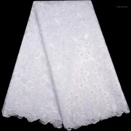 Ribbon 2021 Latest Nigeria Swiss Laces High Quality Voile Switzerland Cotton African Dry Lace Fabric For Man Women A9831