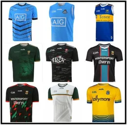 Dublin GAA Home Rugby Jersey 2021 CAILLIMH TIPPERARY ￁TH CLIATH camicia DAVID TREACY TOM CONNOLLY camicie