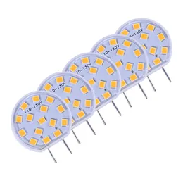 30pcs 15LEDS AC110v 120V G8 LED Bi-pin 2835SMD 15LED 2w crystal Candle Chandelier Decorative Lamp 7000K 2700K Warm White/ White