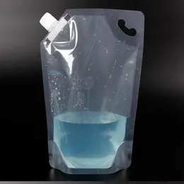 2021 1000ml / 1l Stand Up Plastic Drink Packaging Wylewka Worz Worz Na napoje Ciekłe Juice Mleko Kawa Woda