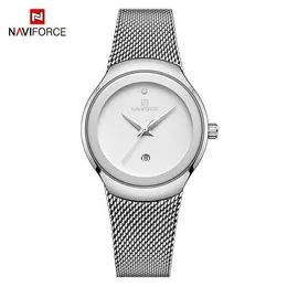 Naviforce Wrist Watch Women Fashion Steel Mesh Strap Waterproof Quartz Luxury Analog Ladies Es Relogio Feminino 210616 2765