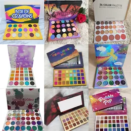 Kobiety Makeup Shimmer Mat Mat Ckseshadow Jasne i piękne wodoodporne paleta cienia do powiek