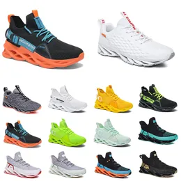 Gai Top Running Shoes for Mens Marvie Treasable Laugging Triple Black White Red Yellow Neon Gray Orange Sports Sneakers Size 7-11 Gai