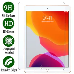 9H Premium gehärtetes Glas klare Displayschutzfolie für iPad Pro Air 4 Air4 10.9 11 2021 7 8 10.2 10.5 9.7 Mini 2 5 6 ohne Verpackung