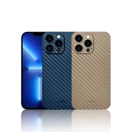 KZDOO K-Doo Air Carbon Fiber Ultra Slim Handyteile Schutzhülle für iPhone 14 13 12 Pro Max Objektivschutz Handytasche