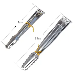 ホーカートン11cm 15cmミニメタルギア急味のシーシャ炭クランプメタルクリップホーカークリップ喫煙タバコクリーンツール