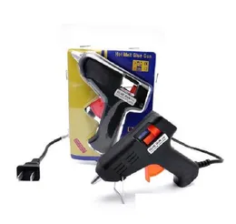 2021 Ny Ankomst 20W Electric Lim Gun Uppvärmning Hot Melt Lim Gun Crafts Album Reparation D7mm