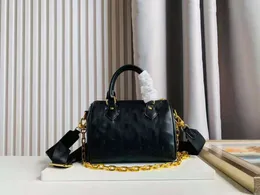2021 Mode Högkvalitativa Designers Emboss Handväskor Purses Chain Bag Women 22cm Classic Style Äkta läder Luxurys axelväskor