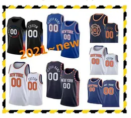 사용자 정의 RJ 9 Barrett Obi 1 Toppin Julius 30 Randle Basketball Jersey New \ Ryork \ Rknicks \ R4 Rose S Immanuel 5 Quickley Elfrid 6 Payton