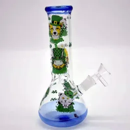 8-дюймовый 20 см сортированный цвет мульти стиль горстки стеклянного стакана бонг кальян водопроводная труба стеклянные бутылки с водой, бутылки с водой