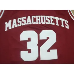 Massachusetts UMass #32 Julius Erving Retro College Basketball Jersey:  Stitched Custom Number and Name