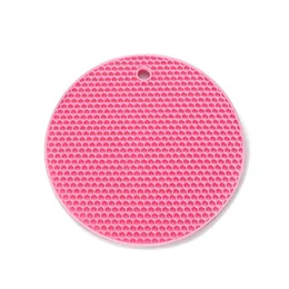 Multi-Functional Silicone Heat Insulation Non Slip Coaster Mat Kitchen Dining Table Decoration Round Pads Tool CCF7773