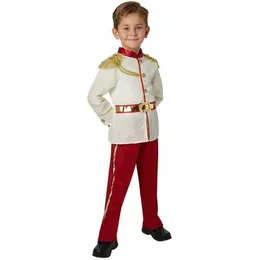 Kids Prince Kostym för barn Halloween Cosplay King Costumes Children Day Boys Fantasia European Royalty Kläder Q0910