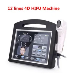 Professionell 3D 4D HIFU Machine 12 Lines 20000 Skott Hög intensitet Fokuserad Ultraljud Ansiktshiss Rynkning Avlägsna Kroppsbantning