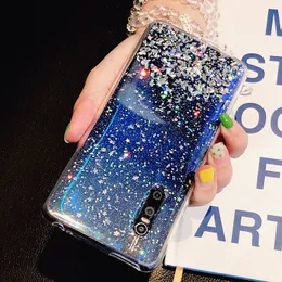 Bling Glitter Star Sequin Cases For Huawei P40 P30 P20 Mate Honor 20 30 Pro 10i 10 i 9 Lite 8X P Smart Z 2019 Crystal Phone Cover