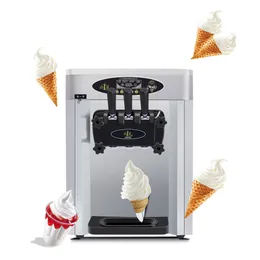 Linboss Italian Automatic Automatic Commercial Soft Three-Diplased Home Mini Mini Soft Ice Cream Machine